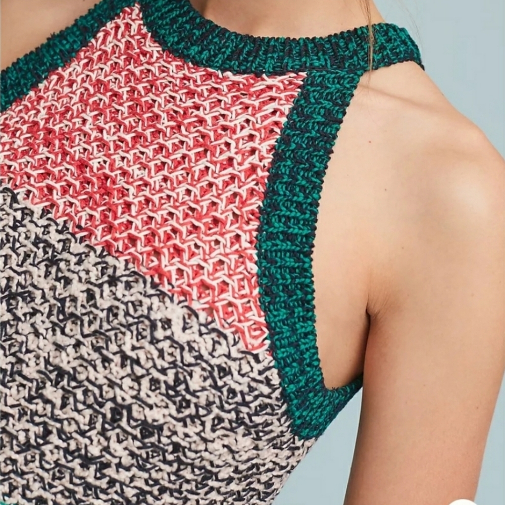 Maeve Multicolor Knit Sleeveless Top - Picture 2 of 3